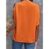 IHUASU Women's Summer V-neck Fashion Sleeved Women's Top