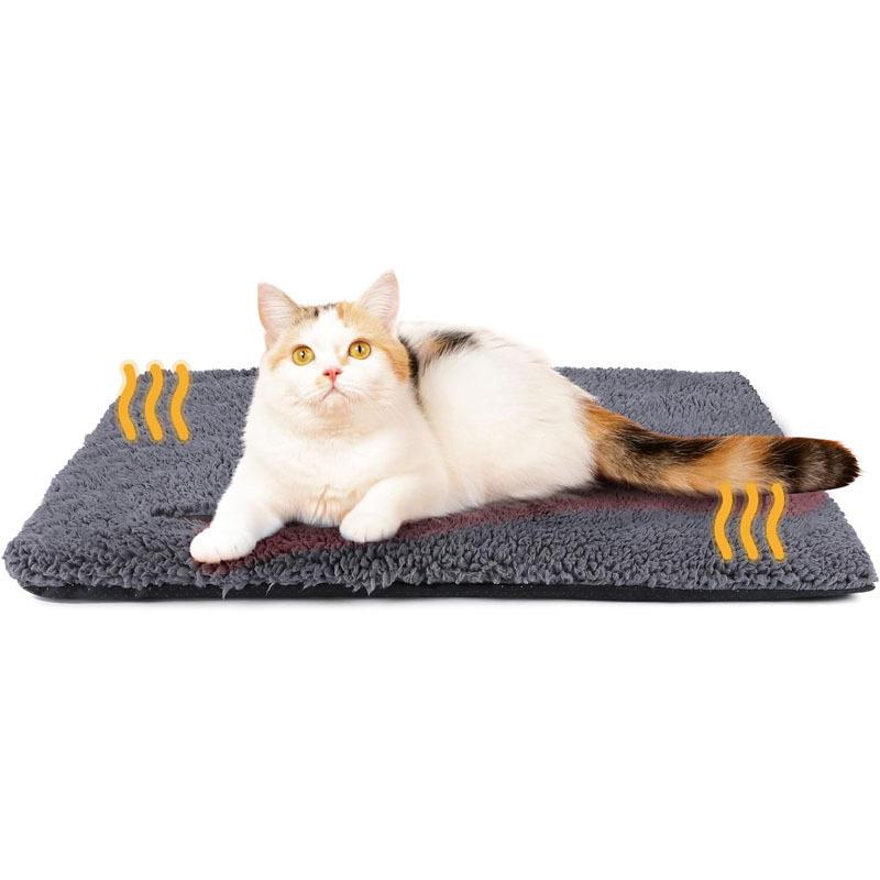 Warm Pet Pad for Cats and Dogs: Non-Slip, Waterproof, Washable for Indoor & Outdoor Use