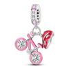 100 copper Flower Balloon Chocolate Gift Bicycle Charm Bead Charms Bead Charms Pendants Compatible With 3mm Bracelets Do It Yourself Fine Jewellery M