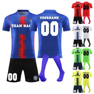 Camiseta de Fútbol Personalizada para Niños Camiseta de Fútbol Juvenil Personalizada con Equipo y Número Regalos de Fútbol