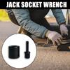 Universal Impact Wrenches Socket Adapter Converter Suitable For Trailer Vehicle Tire Changing Strong Steel Jacking Tool