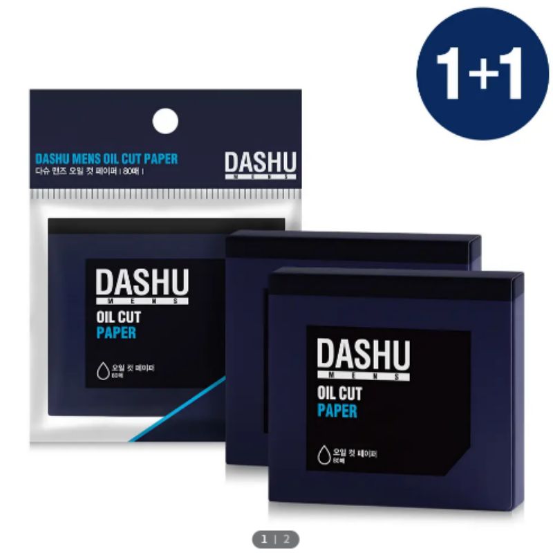 Dashu Men's Oil Cut Paper Double Set 80 Sheets + 80 Sheets