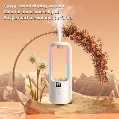 50ml Wall Mounted Aroma Diffuser Fragrance Essential Oil Aromatherapy Machine with Time Setting Air Purifying Fragrance Diffusing for Bedroom Toilet