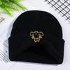Anime Black Clover Winter Warm Adult Bouncy Hats Outdoor Leisure Student Knit Hat Unisex Kids Cartoon Printing Knitted Cap Gifts