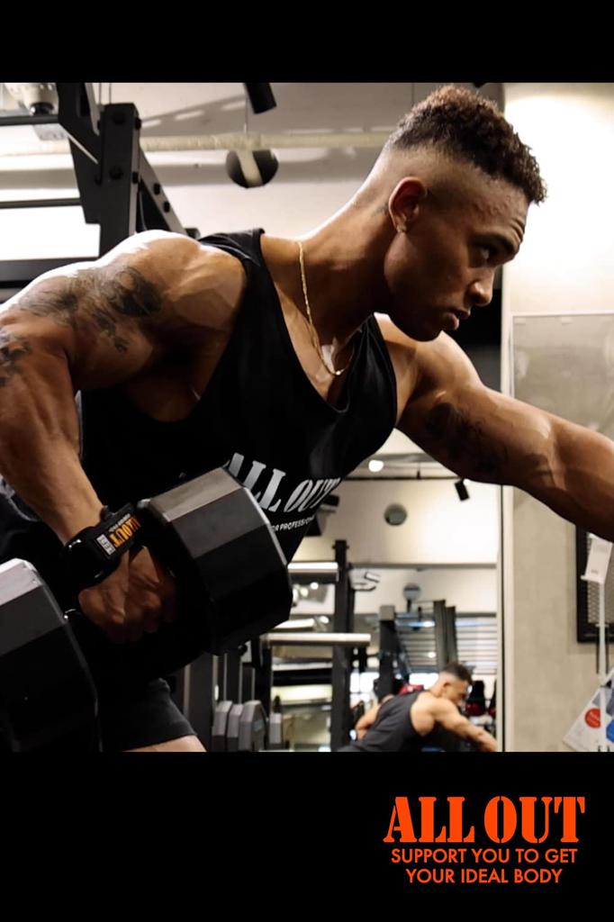 ALLOUT Power Grip Pro Genuine All Out ML Size (Orange (ML Size))