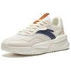 ANTA Men Casual Retro Sneakers Beige Navy Blue 912428823-3