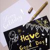 Metallic Marker Pen 0.7/1.0 mm Extra Fine Acrylic Gold Silver Color Pen Back to School Supplies Highlighter Marker DIY Painting