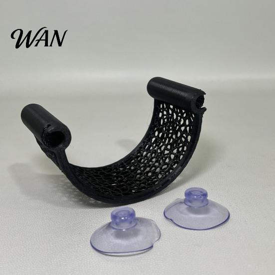 Fish Resting Place For Sick Rest Area, Aquarium Recovery Platform with Smooth Edges, Ledge With Suction Cup High-Load Breathable Mesh Surface
