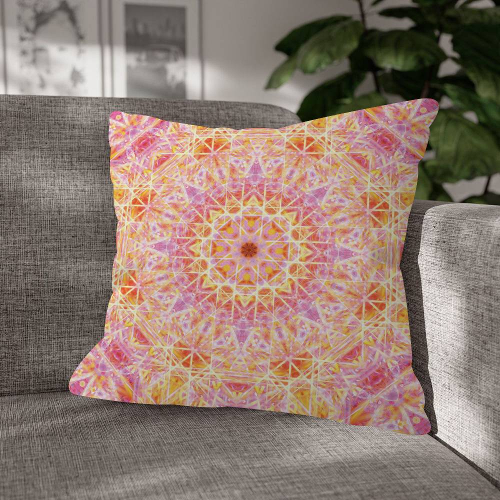 Indian Mandala Pillow Case For Home Bedroom Car Office Decoration Living Room Sofa Cushion Cover Suitable