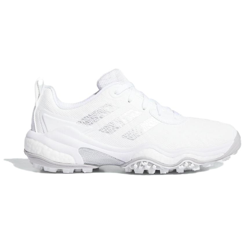 Adidas  CodeChaos 25 Spikeless Golf White Silver Metallic Women Sneakers Cloud-White Grey-Two ID8730