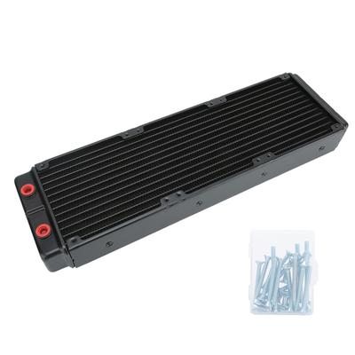 Doppelschichtiger 45mm Kühlkörper PC Wasserkühlung Wärmeableitender Aluminium-Radiator für Computer