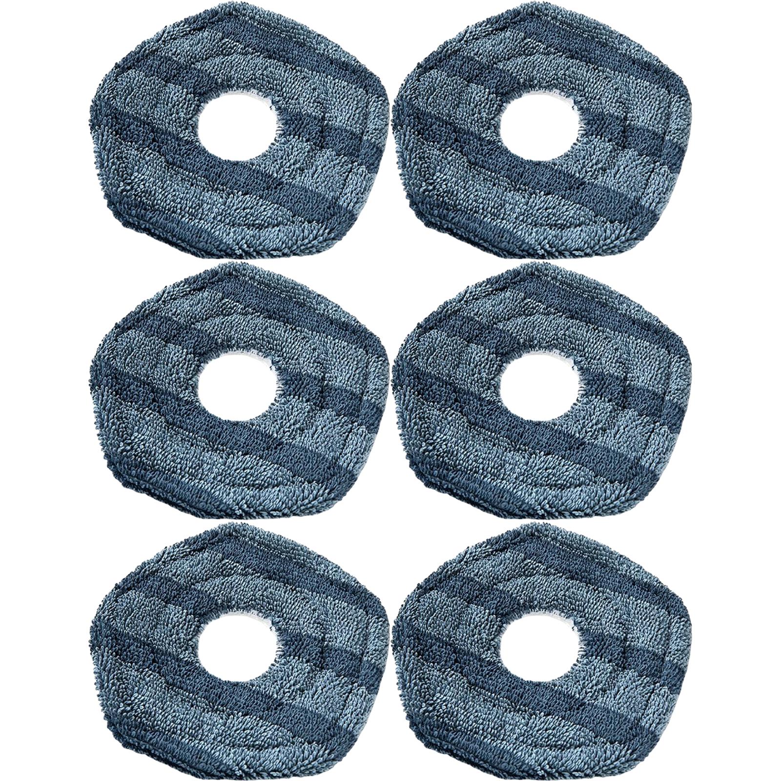Sweeping Robot Mop Cloth Spare Part Sweeping Robot Replacement Cloths Mopping Pad Fibre Mop Pad for Cleaning Use