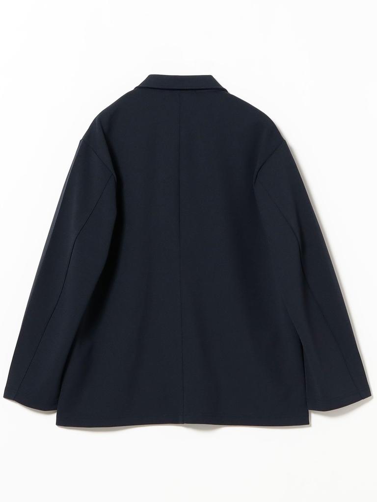 B:MING LIFE STORE by BEAMS Men's Double-Face Pear-Textured Jacket, Navy, Size S_92160083803