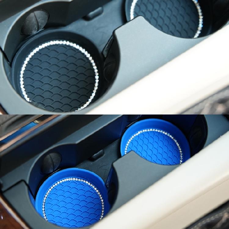 Cup Holder Pad Rhinestones Cup Holder Mat Bottle Holder Insert Coasters