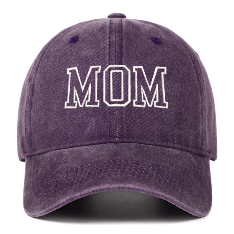 Cross-Border Embroidery Parent-Child Baseball Cap with Sun Protection