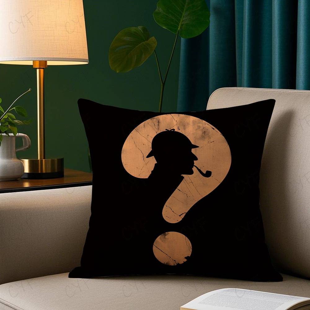 Hot Movie S-Sherlocks Pillow Case Custom Printed Brushed Fleece Pillow, Baby Skin-Touch, Eco-Friendly Dye-Sublimation Cushion Fo