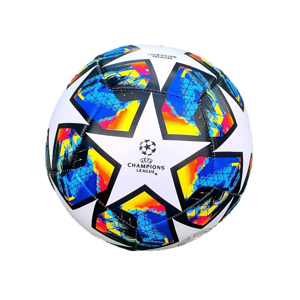 Size 5 Champion League Premier Football: Durable Training/Match Ball for Middle School Students.