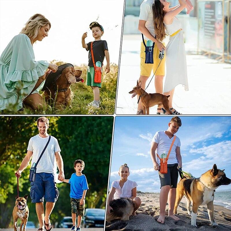 1PC Outdoor Crossbody Storage Mesh Bag Water Cup Cover Protection Case Water Cup Bag Mesh Milk Tea Children's Water Bottle Mesh