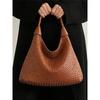 Tote Bag Woven Women's Shoulder Bag Casual Daily Commuting Bag Women's Versatile Large Capacity Tote Bag