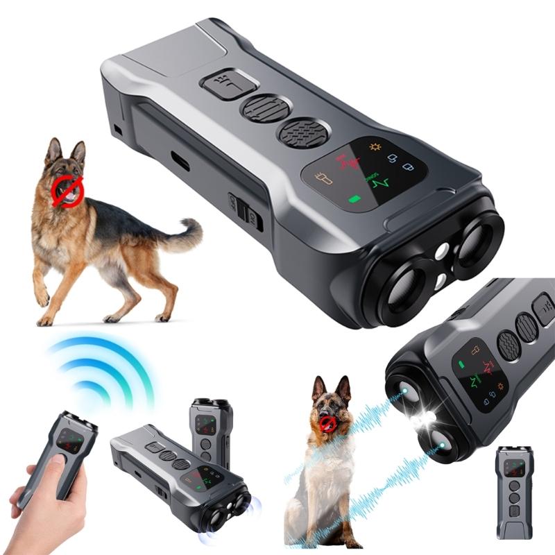 Lunga gittata Ultrasuoni non Dispositivo Anti-Abbaio Efficace Dispositivo di Controllo dell'Abbaio del Cane Soluzione di Addestramento Delicata Facile da Usare per Cani