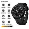 Sanda Electronic Sports Watch: Luminous, Waterproof, with Timer, Alarm, and Large Dial for Students and Men