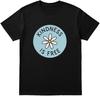 Kindness Is Free T-Shirt with Daisy Graphic - Inspirational Unisex Black Tee