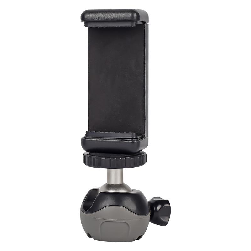 

26-Section Portable Tripod with Gimbal, Mini Ball Head & Camera Holder for Photography