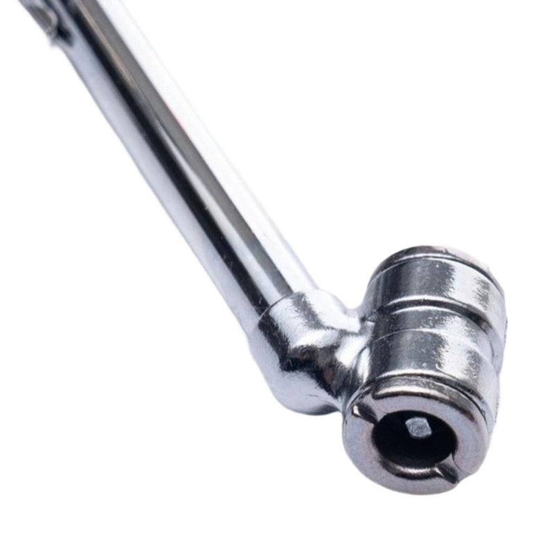 Portable Dual Head Tire Pressure Gauge Pen Zinc Alloy Air Tester For Auto Car Truck Motorcycle Valve Check Tool Black Silver