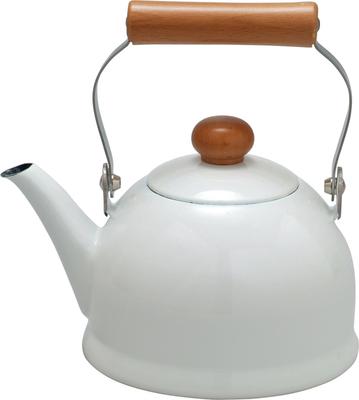 Nodahoro Kettle Enamel Gas Compatible Made In Japan Portica 1.5L Fire/IH PO-1.5K