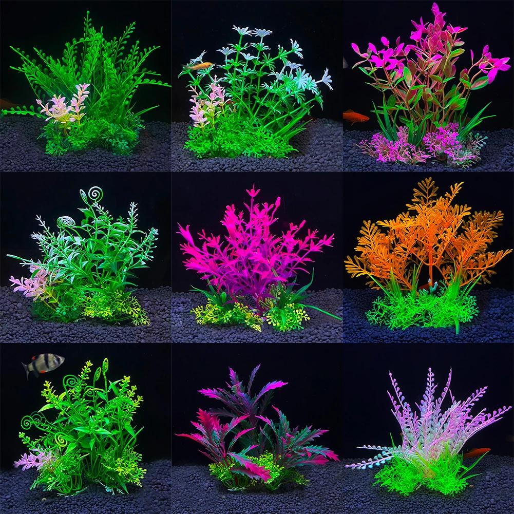Artificial Water Weeds Simulation Aquarium Grass Plants Fish Tank Ornament Decor Decoration Accessories