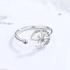 New 925 Sterling Silver Ring AAA Zircon Adjustable Simplicity Fashion Exquisite Women Jewelry Accessories Wedding Party Gift