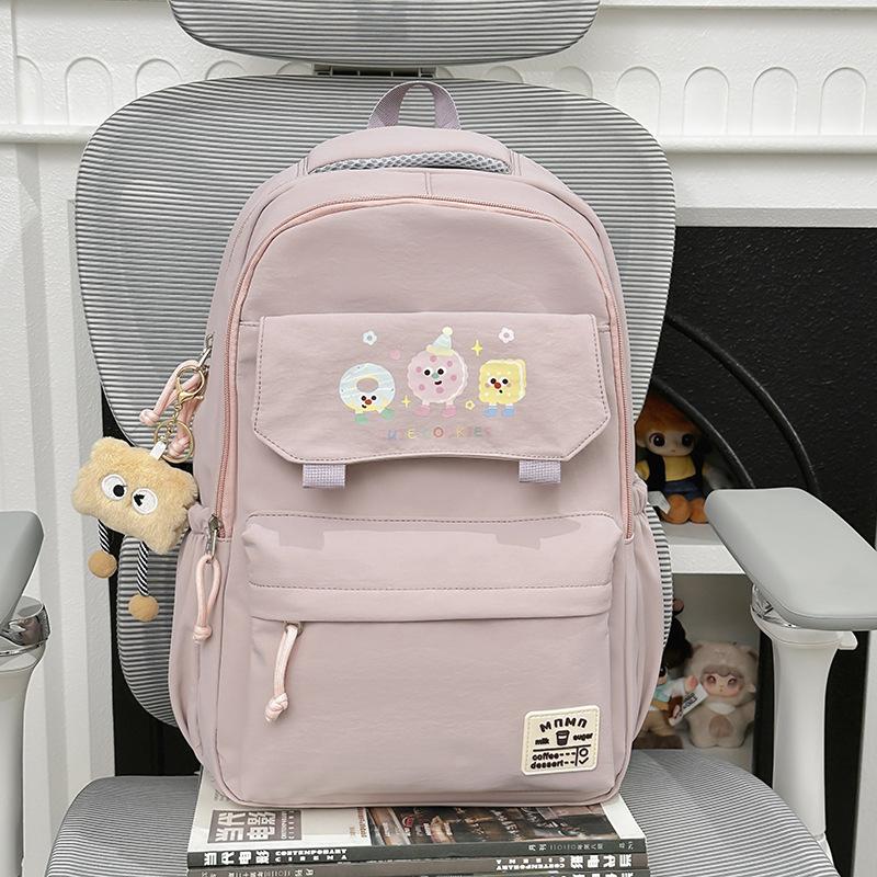 Schoolbag Japanese ins niche schoolbag female backpack junior high school student high school student schoolbag large capacity girl backpack light