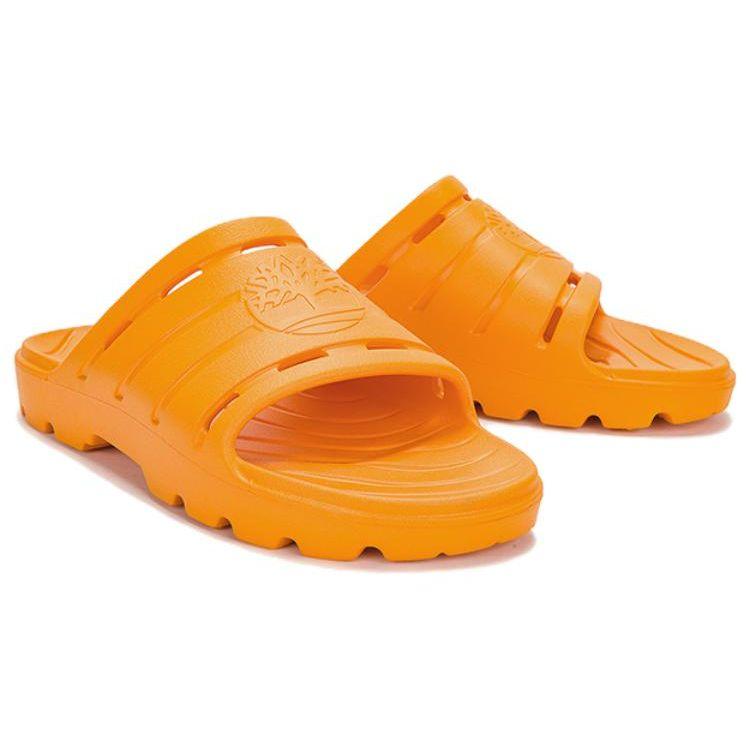 Timberland Men's Outdoor Casual Lightweight Slide Sandal Orange A5W8D