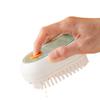 Soap Dispensing Scrub Brush Press Type Automatic Soap Dispensing Multifunction Shoes Cleaning Brush for Home Bathroom