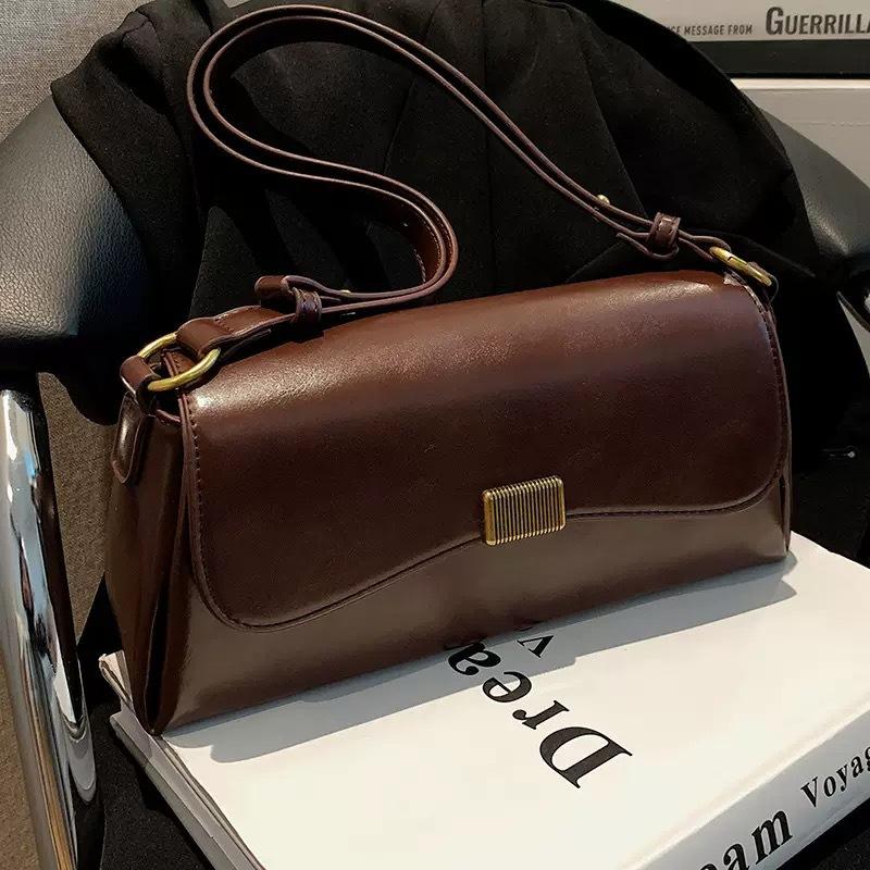 Hochwertige Modische Damen Umhängetasche, Nischen Herbst-Winter Einzel-Schultertasche Unterarmtasche
