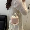 Street Style Small Bucket Bag With Drawstring Closure For Daily Use