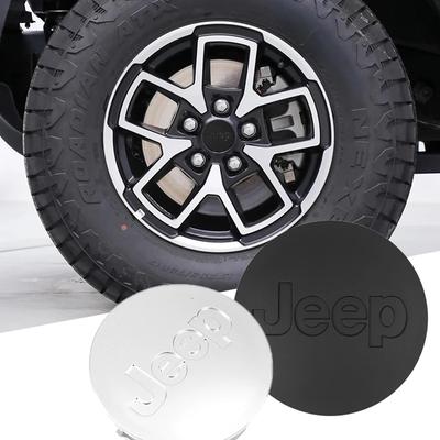 4Pcs 55MM Car Wheel Center Cover Hub Tool Accessories For Grand Cherokee Wrangler JK Gladiator Trailhawk Compass Renegade P