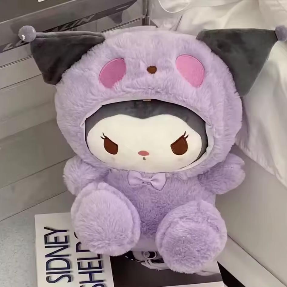 12 Style *1pc Sanrio Heart Hellokitty Kuromi Cinnamoroll Pillow KT Plush Toy Girls Soft Stuffed Animal Toys Stuff Doll Gifts