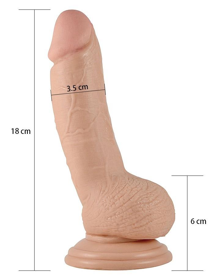 Real Extreme Realistic Dildo 12 X 3.5cm