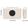 TPU Transparent Protective Case For Retroid Pocket Flip 2 Handheld Game Console Protection Shell Cooling Anti-drop Case