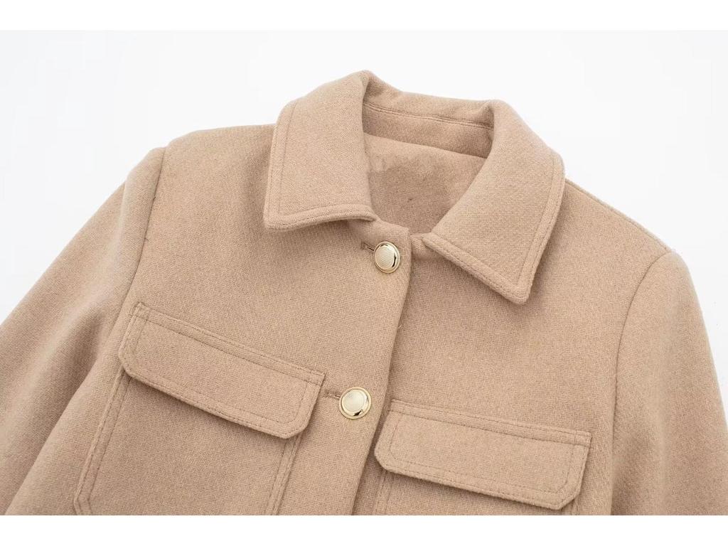 2024 Women's Autumn European/American Style Fashionable Short Suit Jacket