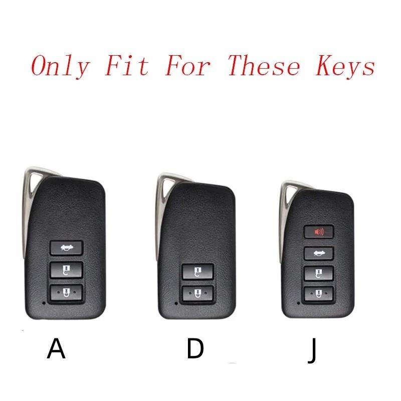 Car Remote Smart Key Cover Fob Case Holder Shell for Lexus NX 200 NX300H RX 350 450H ES 350 ES 300h Auto Keychain Accessories