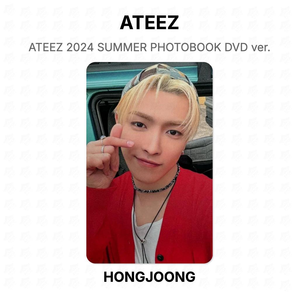 ATEEZ 2024 ESTATE FOTOLIBRO DVD ver. Fototessera ufficiale