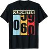 Oldometer 59-60 Funny 60th Birthday Odometer Gift Oldometer Gift Unisex T-Shirt Mens Womens Tees Top
