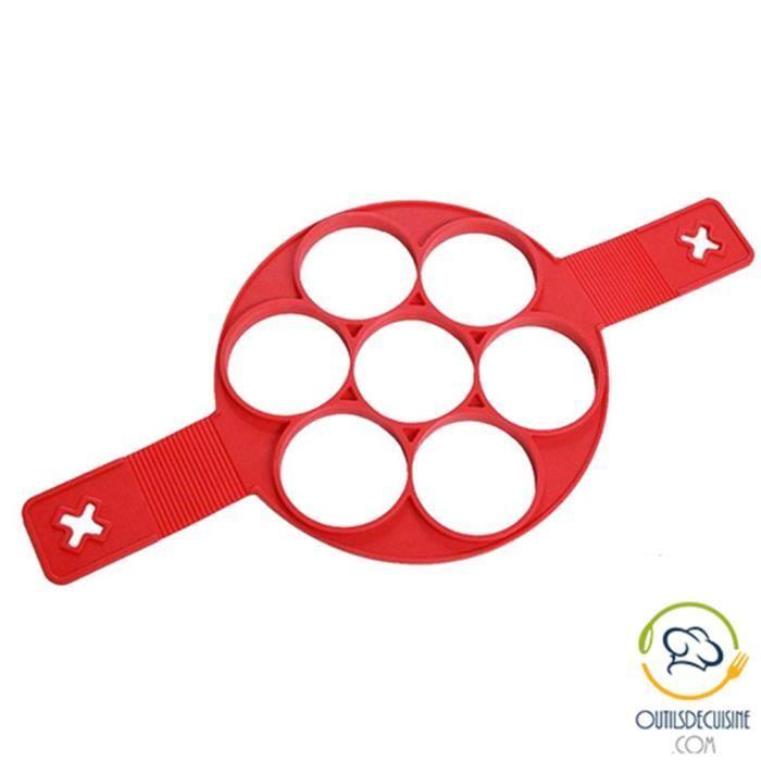 

Форма для млинців - Pancake Maker - Силікон - 40 x 23 x 1.5 см - 7 млинців за один раз - Практична та безпечна