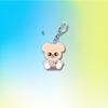 8pcs Stray Kids SKZOO Casual Outfit Keychain, Kawaii Sitting SKZOO Characters Acrylic Pendant, Kpop Fans Cute Bag Charm