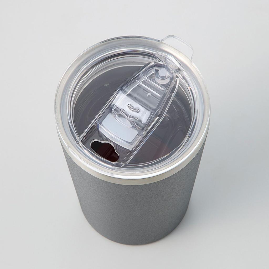 350ml Tumbler with Lid | Clear Lid, Copper Plated, Stainless Steel, Thermos, Copper Plated Construction, Keeps Water Hot and Cold, Gift, Plain, Zalatt