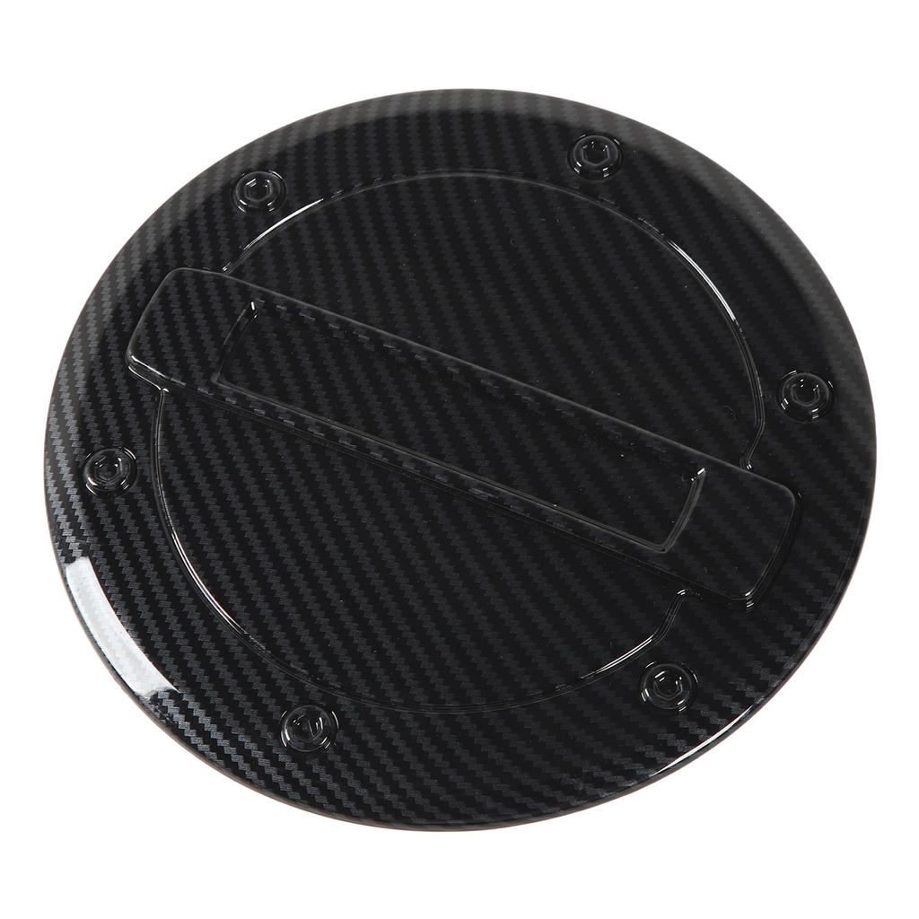 Fuel Tank Cap Carbon Fiber Style ABS Gas Fuel Tank Gates Door Cover Lid for 1500 2023
