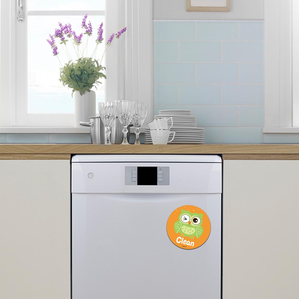 Powerful Kitchen Flip Magnet Dishwasher  With Adhesive Magnetic Sheet