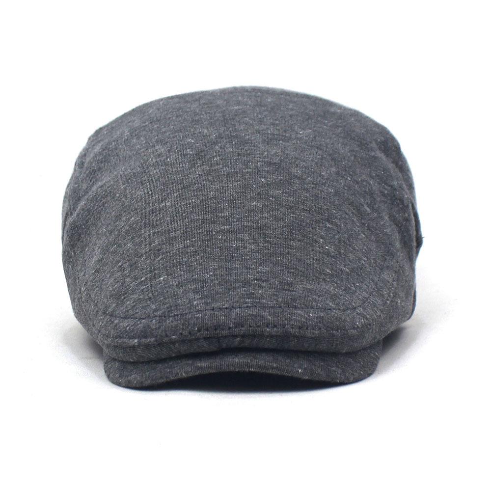 Beret Men's Casual Solid Color Cap Forward Cap Adjustable Hat